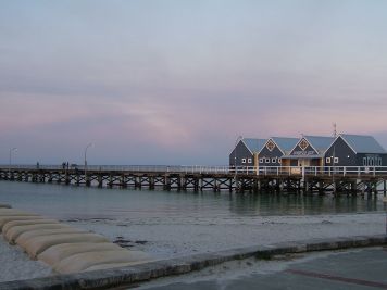 Jetty At Sunset